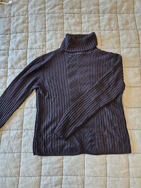 Requirements Ribbed Turtleneck Sweater